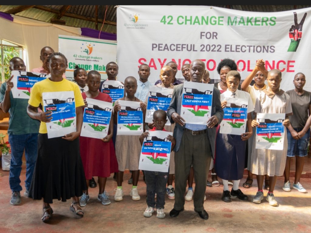 42CM Reaches Over 10 Million Kenyans with a Peaceful 2022 Election Message on Citizen TV